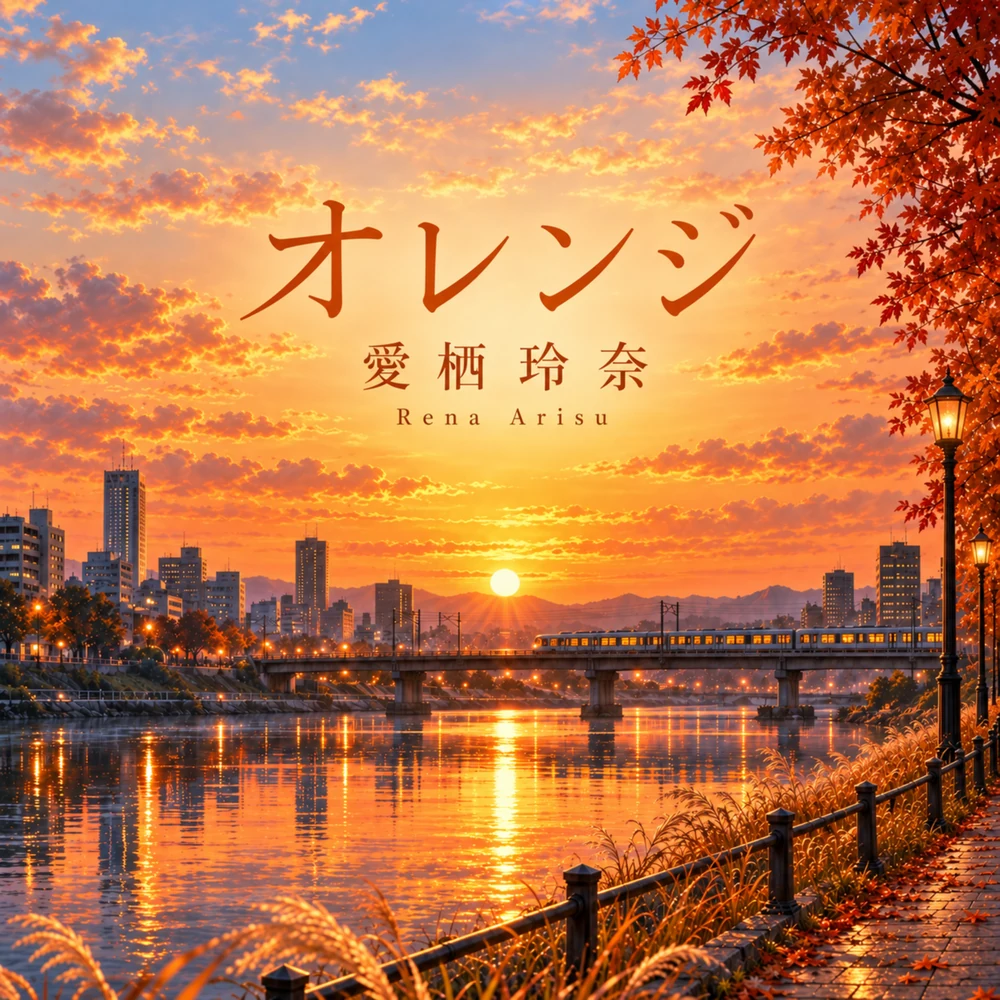 オレンジ ジャケット